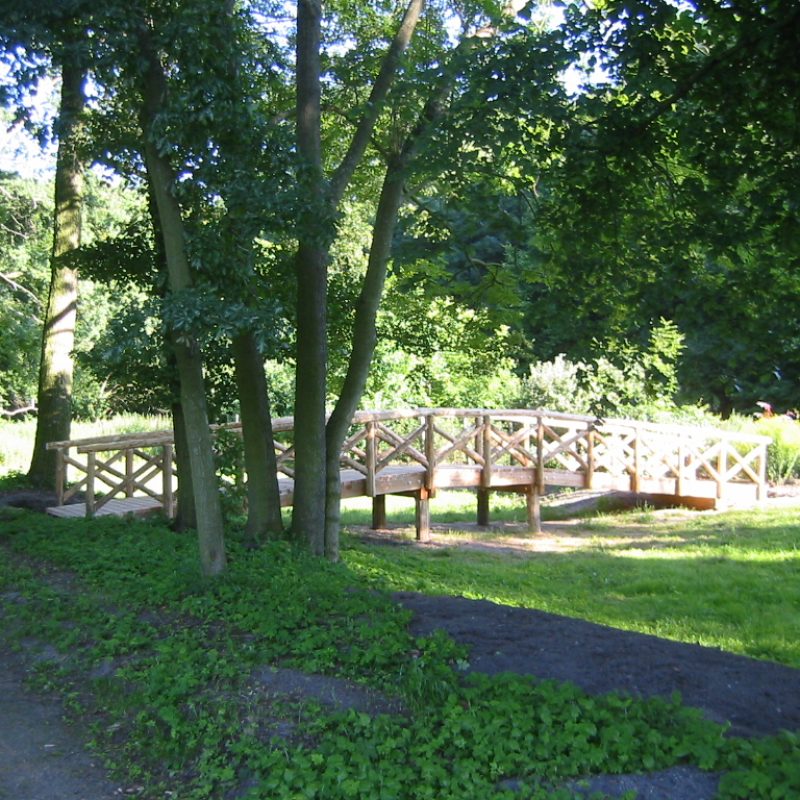 Bruecke Schlosspark Reckahn